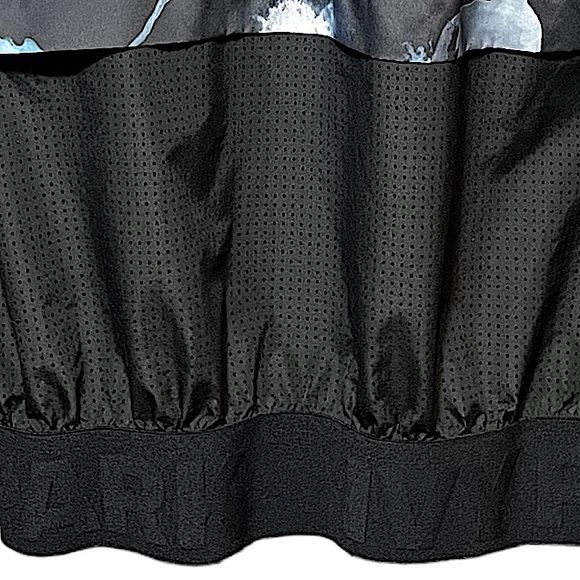 Ivy Park Ink Cloud Hoodie Pullover Oversized Windbreaker Track Jacket - Picture 11 of 11